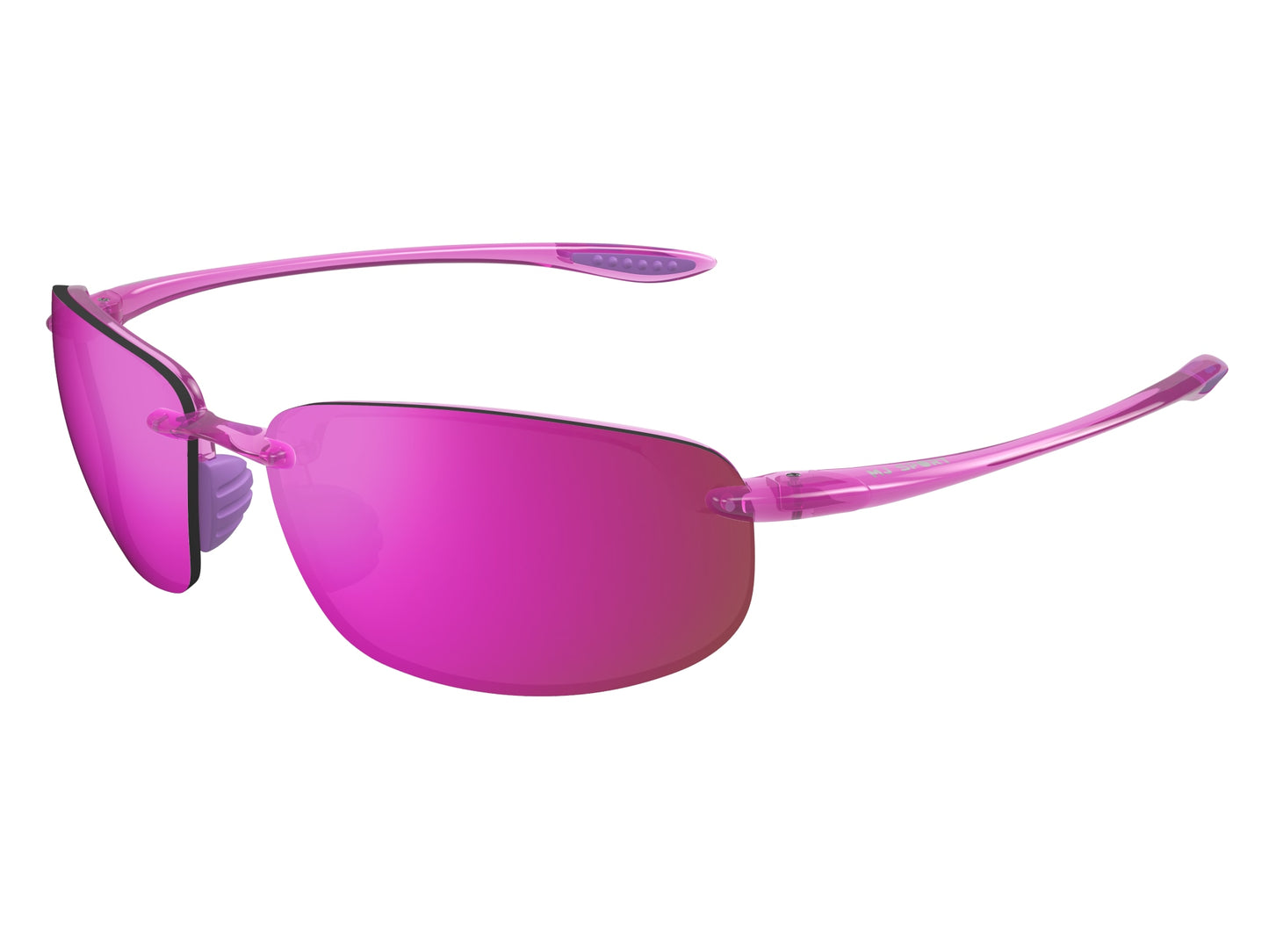 MJ0407S-006 |#| cat |#| custom_2 |#| Shiny Transparent Cyclamen Pink Copy Of AB3658 - MAZZUCCHELLI