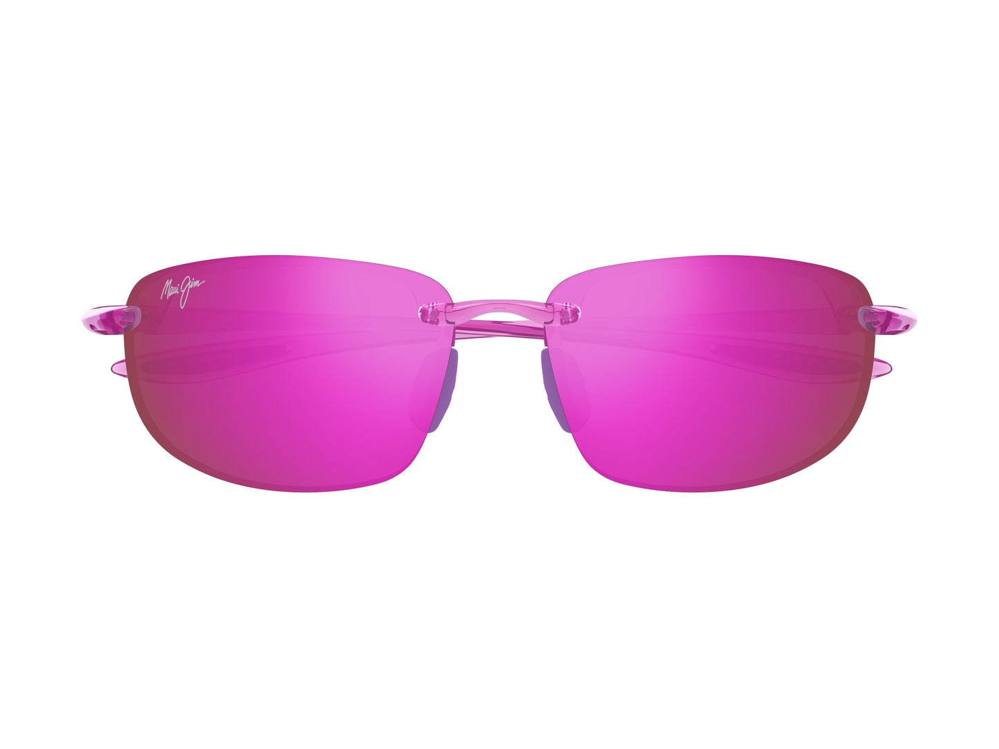 MJ0407S-006 |#| front |#| custom_2 |#| Shiny Transparent Cyclamen Pink Copy Of AB3658 - MAZZUCCHELLI