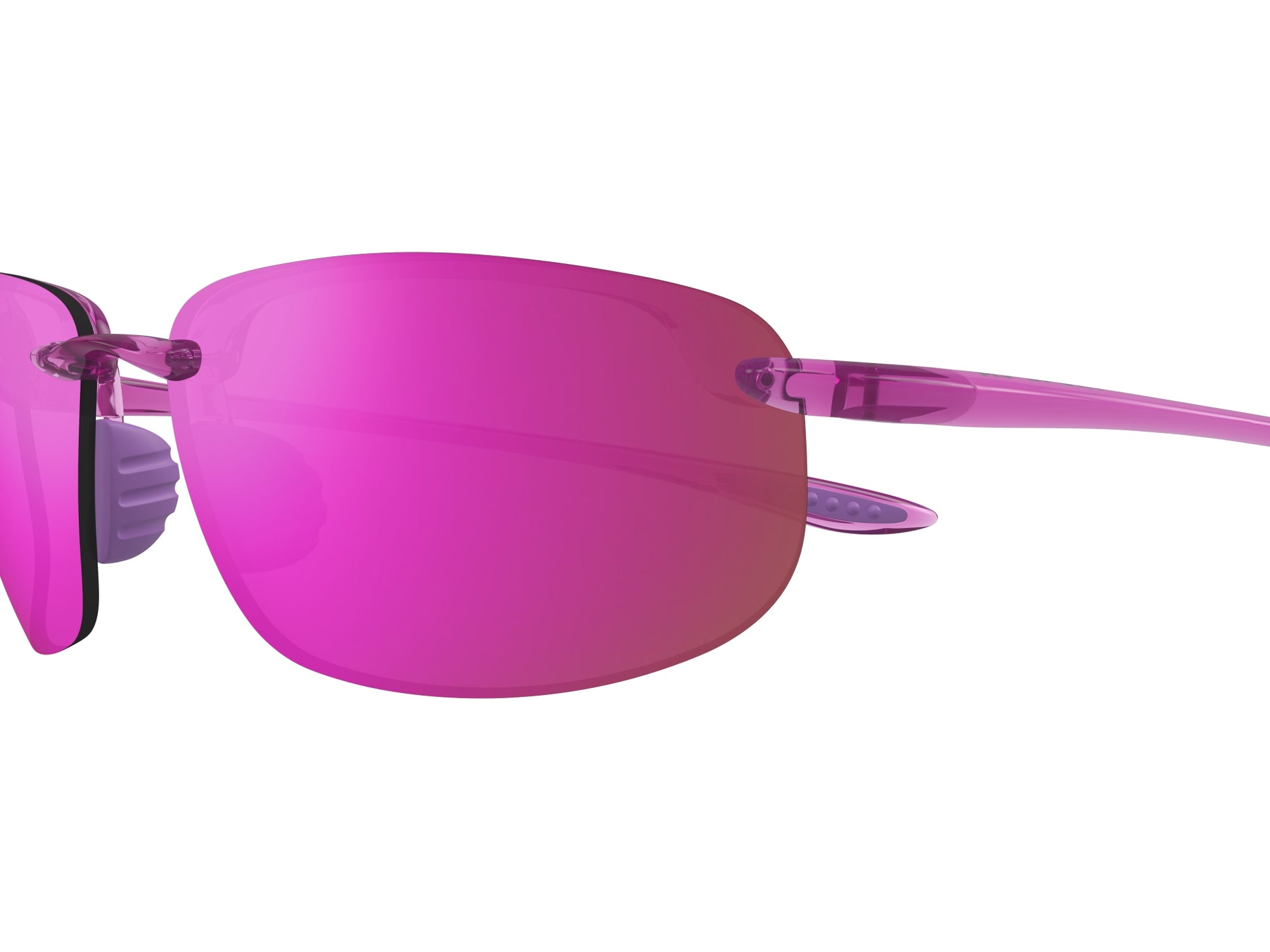 MJ0407S-006 |#| zoom |#| custom_2 |#| Shiny Transparent Cyclamen Pink Copy Of AB3658 - MAZZUCCHELLI